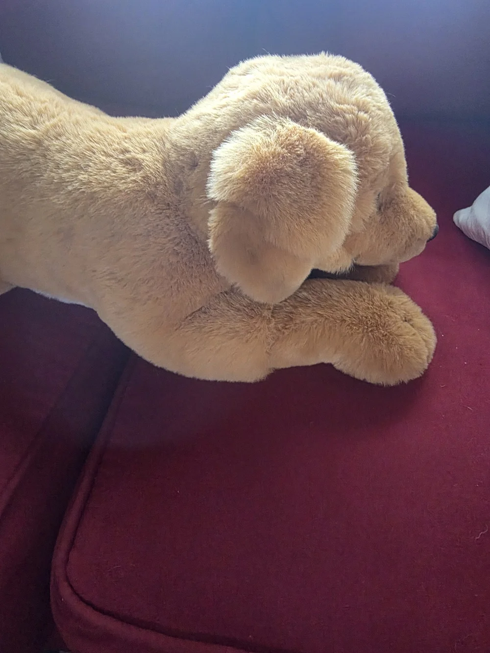 Plush Brown Dog Toy — Soft Cuddly Pet Plush